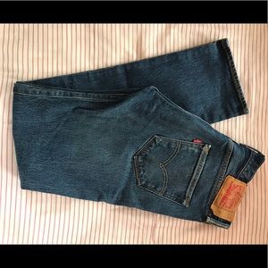 Levi’s 501 button fly jeans